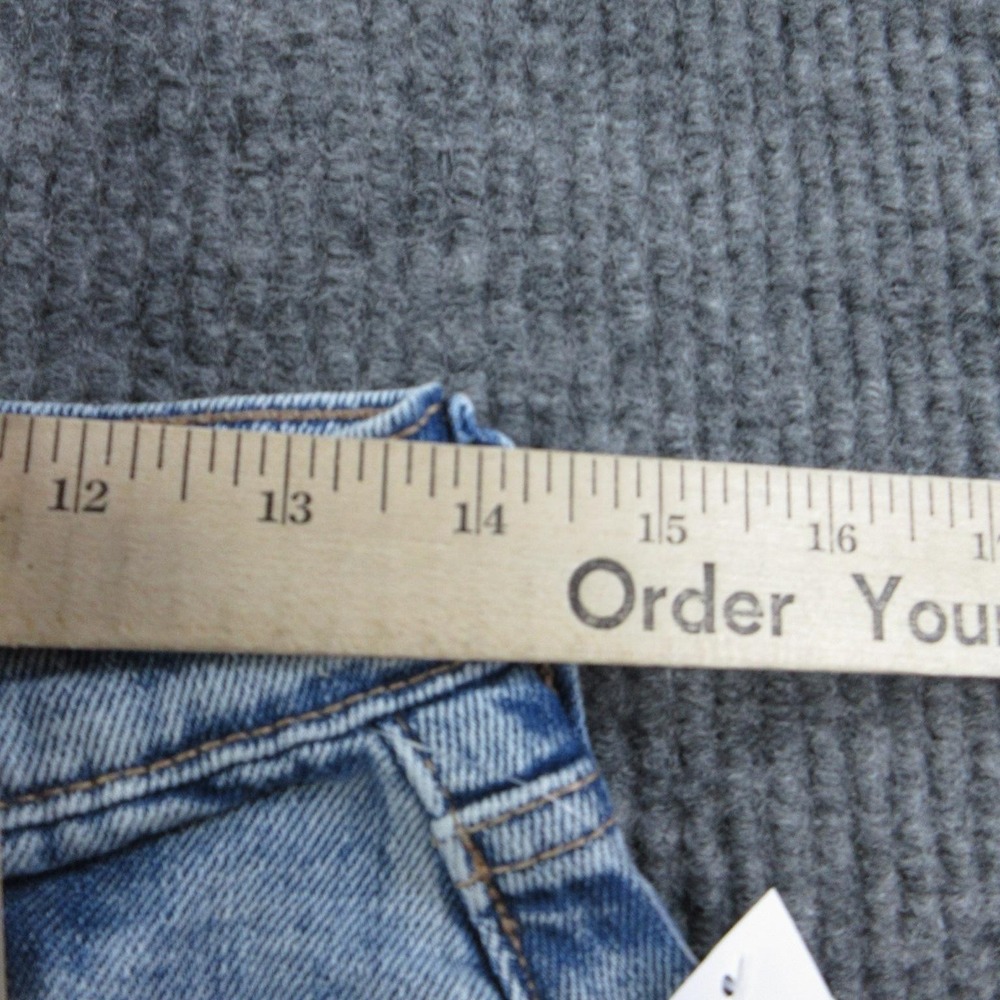 Old Navy Jeans Womens 2 Petite Blue Baggy Wide-Leg High Rise Denim 28x28.5* NWT - Picture 3 of 16